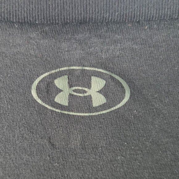 Under Armour Youth Freedom Flag T-Shirt Loose Fit Black Size YLG - Picture 6 of 6